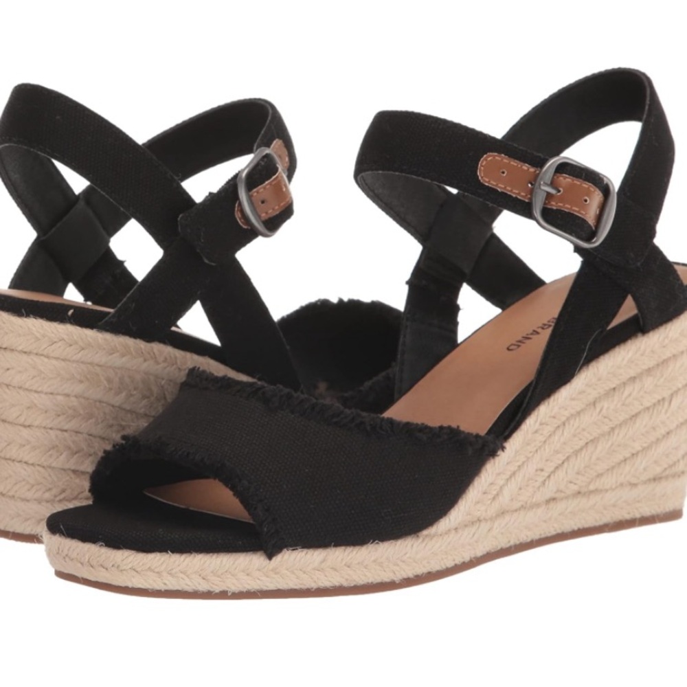 Lucky Brand Mindra Espadrille Wedge Sandal